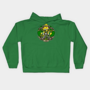 LOUD AND PROUD! (green and yellow edition) ULTRAS Kids Hoodie